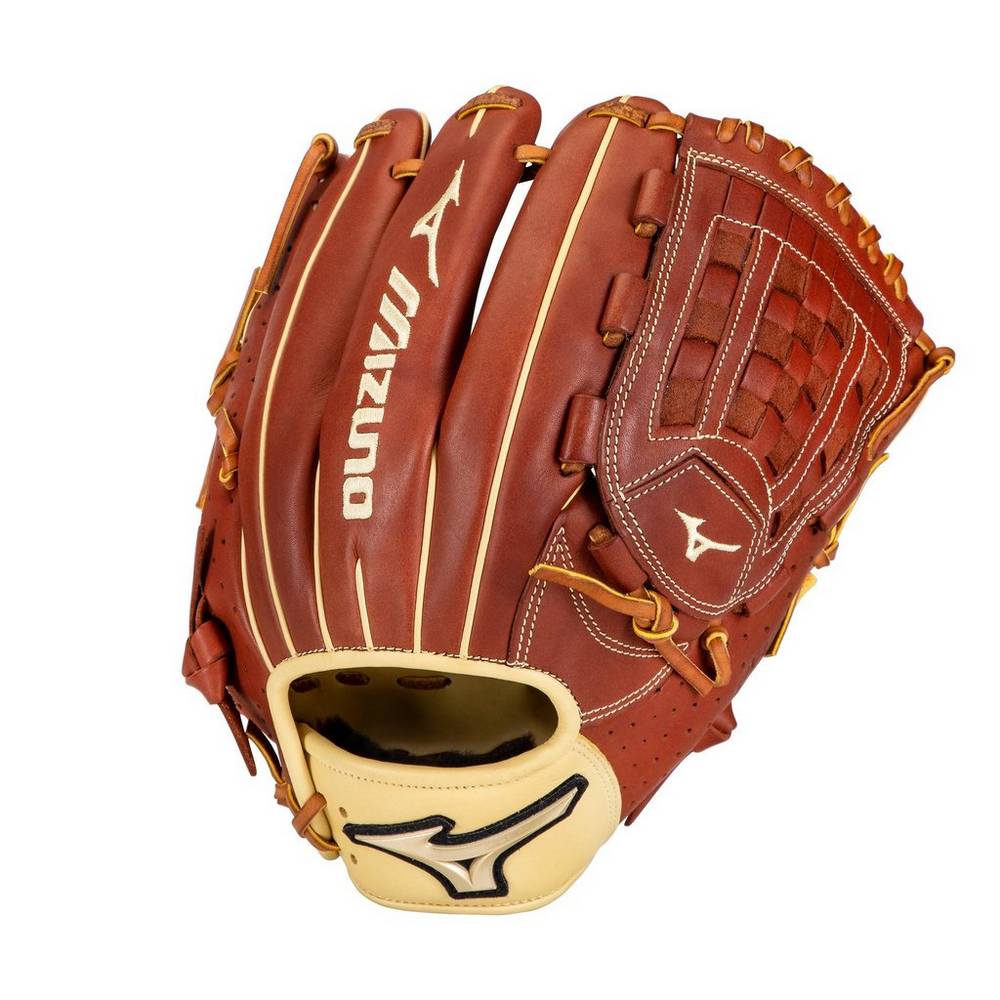 Mizuno Prime Elite Pitcher 12" - Bayan Eldiven - Kahverengi Türkiye (FZCGVX-735)